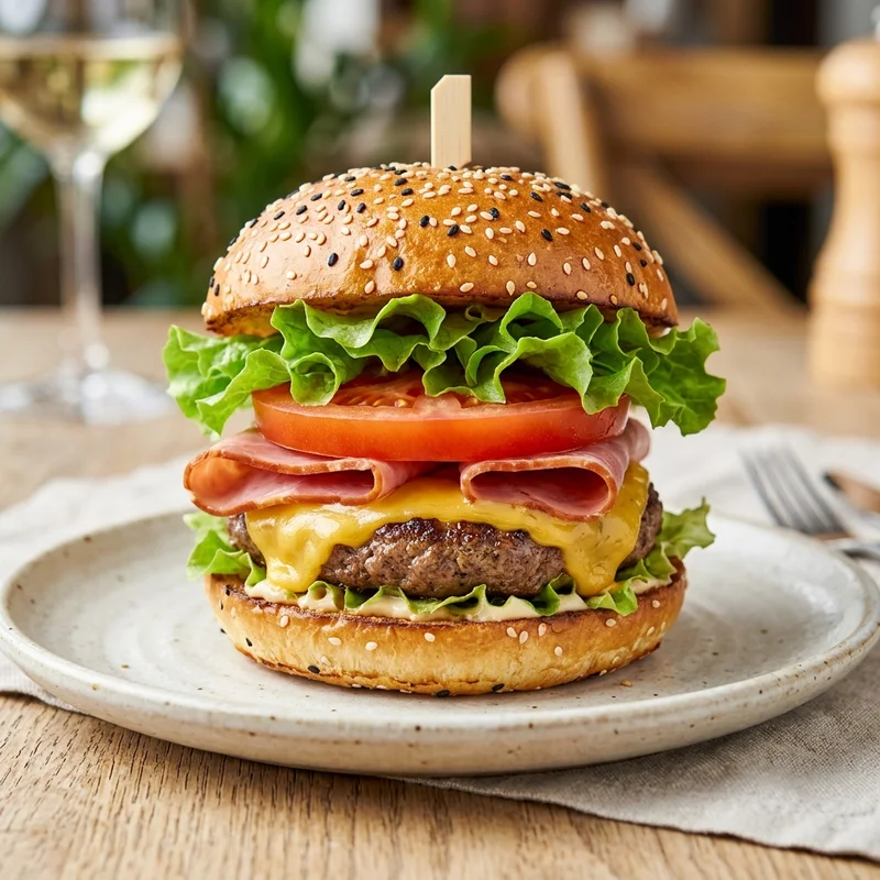 Hamburguesa Clásica Completa