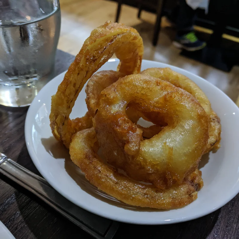 Aros de Cebolla Rebozados