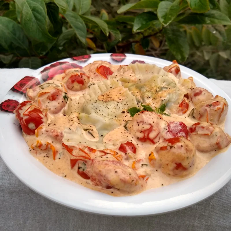 Sorrentinos Caseros de Jamón y Muzzarella